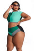 Women Large Size Swimsuits - ROUTINE FASHION