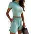 Short-sleeved women's fashion shorts suit - ROUTINE FASHION