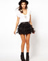 PU Leather Fringe Bag Hip Skirt Skirt - ROUTINE FASHION