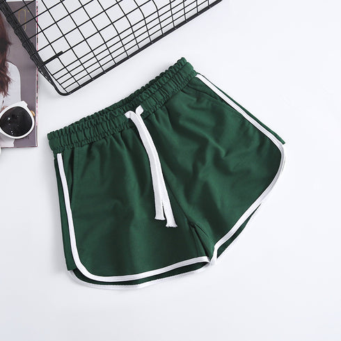 Women's sports casual shorts drawstring short - ROUTINE FASHION