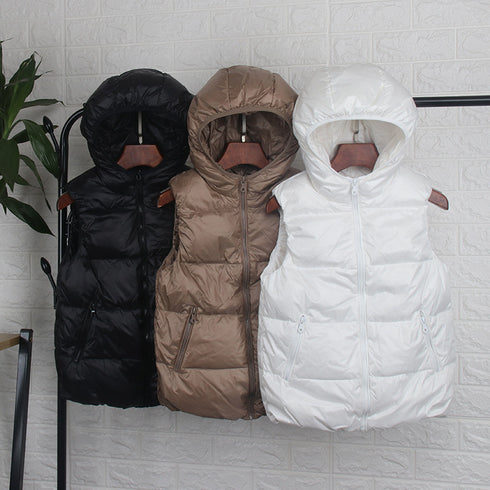 New down vest women - ROUTINE FASHION