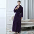 Thick waist velvet bathrobe - ROUTINE FASHION