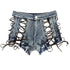 Women's Denim Shorts hot pants - ROUTINE FASHION
