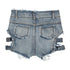 High waist denim shorts - ROUTINE FASHION