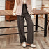 Fashion High Waist Wide Leg Trousers For Women - ROUTINE FASHION