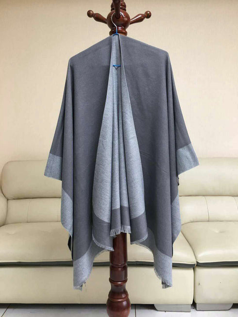 Imitation Cashmere Cape All-match Shawl - ROUTINE FASHION