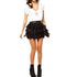 PU Leather Fringe Bag Hip Skirt Skirt - ROUTINE FASHION