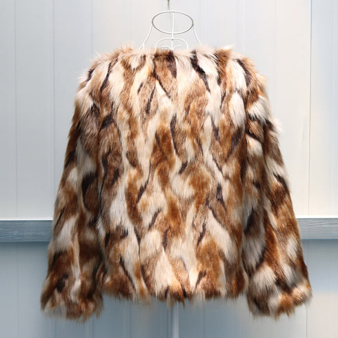 Short fox fur coat - ROUTINE FASHION