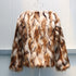 Short fox fur coat - ROUTINE FASHION