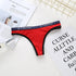 Women's cotton thong panties - ROUTINE FASHION