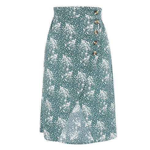Skirt Floral Floral Split Lace Wrap Skirt Spot - ROUTINE FASHION