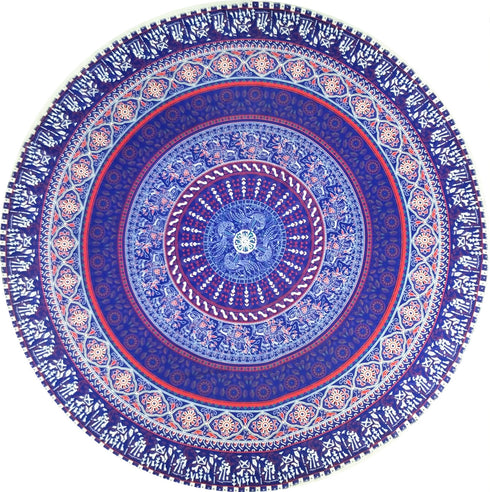 Round beach towel - ROUTINE FASHION