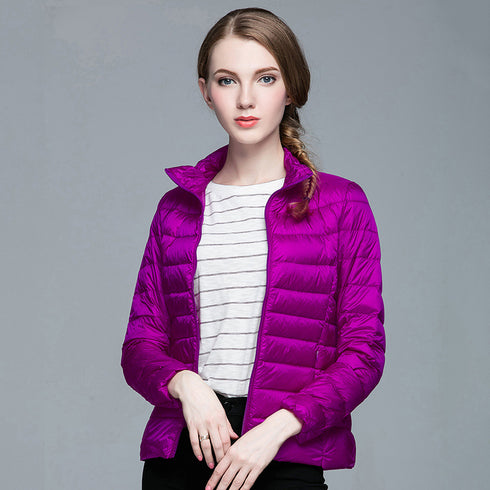 Women's lightweight down jacket - ROUTINE FASHION