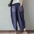 Cotton Linen Loose Trousers Women Wide Leg Pants - ROUTINE FASHION
