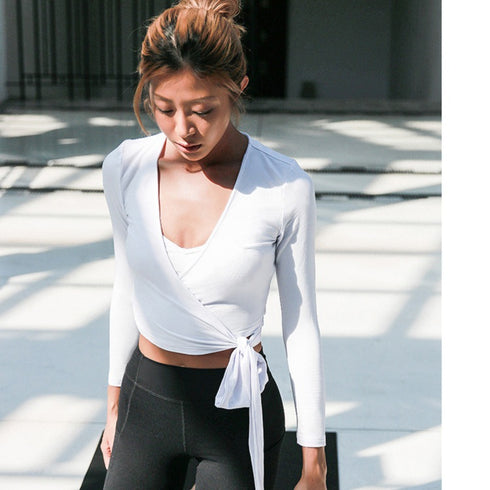 Breathable sports top blouse - ROUTINE FASHION