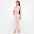 Printed sexy halter jumpsuit women - ROUTINE FASHION