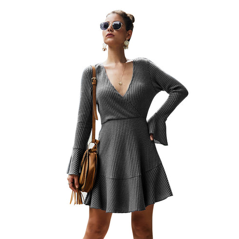 Sexy knitted dress - ROUTINE FASHION