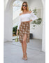 Skirt Floral Floral Split Lace Wrap Skirt Spot - ROUTINE FASHION