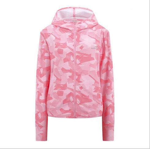 Ladies Summer Outdoor UV Protection Breathable Sun Protection Clothing Jacket - ROUTINE FASHION