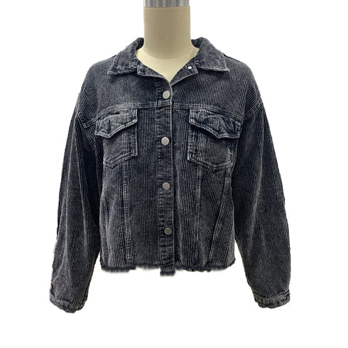 Fashion Baseball Jersey Retro Coat Women - ROUTINE FASHION