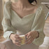 Loose Puffed Sleeve Blouse Blouse Woman - ROUTINE FASHION