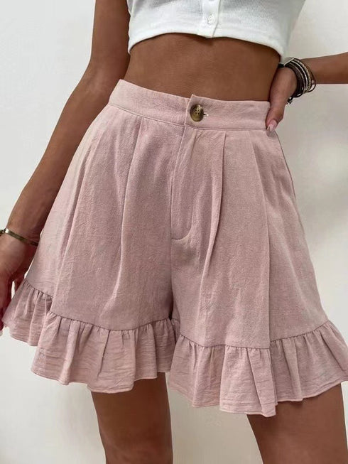 New European And American Women's High Waist Shorts Women - ROUTINE FASHION