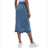 High-waisted Single-breasted Denim Skirt - ROUTINE FASHION