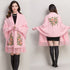 Shawl Women Embroidered Outer Cape Cloak Thick Sweater Coat - ROUTINE FASHION