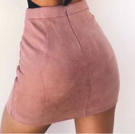 Pocket tied rope wrap hip skirt - ROUTINE FASHION
