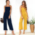Sexy suspenders wrapped chest zipper jumpsuit women - ROUTINE FASHION