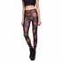 Digital printing leggings tights nine pants women - ROUTINE FASHION