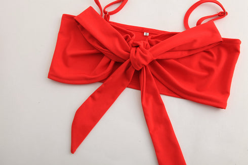 High waist ruffled hip wrap holiday skirt - ROUTINE FASHION