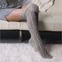Long tube over the knee pile of socks - ROUTINE FASHION
