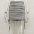 Drawstring Versatile Wrap Hip Skirt Women's Dress - ROUTINE FASHION