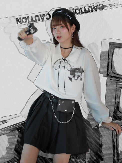 polo shirt long sleeve t-shirt - ROUTINE FASHION