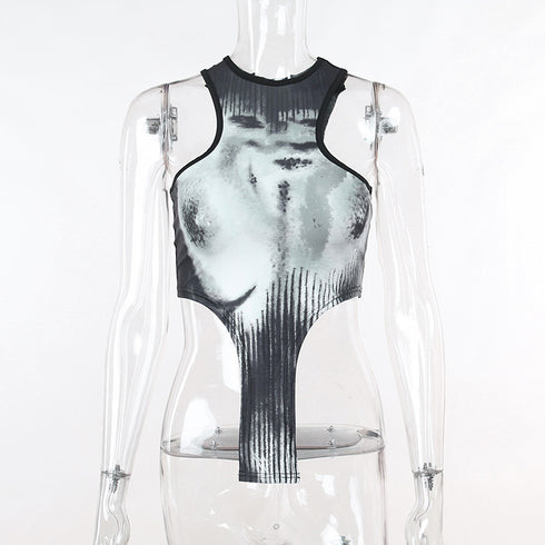 Europe And The United States Trend Personality Street Casual Hundred Short Tops - ROUTINE FASHION