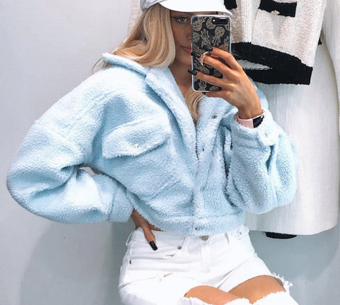 Short lamb coat - ROUTINE FASHION