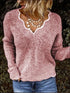 V-neck knitted jumper - ROUTINE FASHION