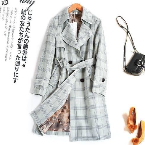 Long suede trench coat - ROUTINE FASHION