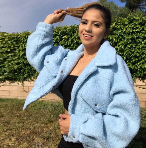 Short lamb coat - ROUTINE FASHION