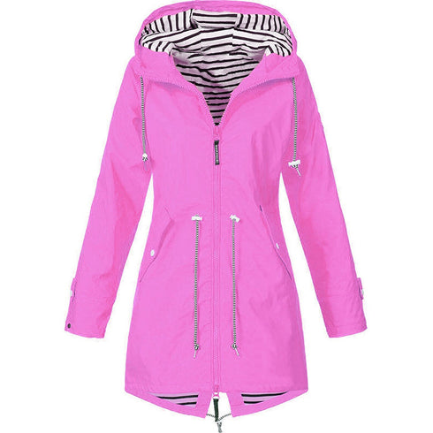 Zipper Women's Jacket 3-in-1 Outdoor Hooded Mountaineering Jacket - ROUTINE FASHION