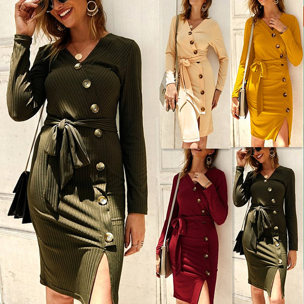Explosive knitted dress - ROUTINE FASHION