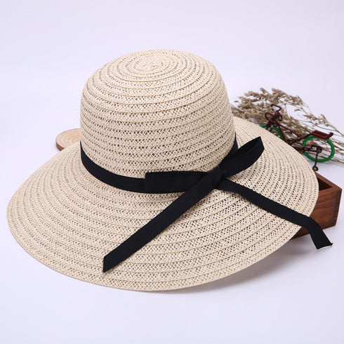 Folding beach beach holiday hat - ROUTINE FASHION