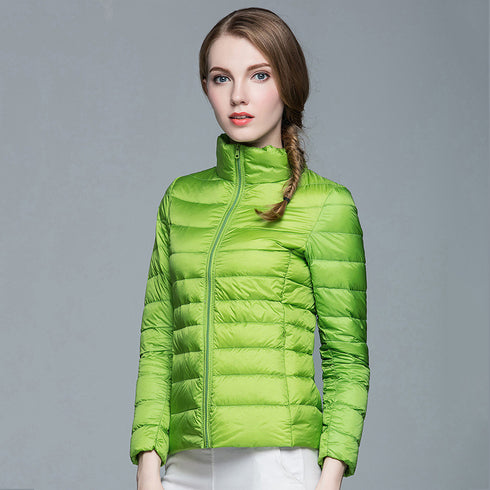 Women's lightweight down jacket - ROUTINE FASHION