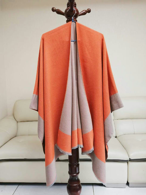 Imitation Cashmere Cape All-match Shawl - ROUTINE FASHION