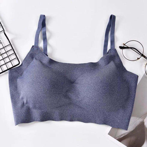 Gather big size sports underwear for women bras - ROUTINE FASHION