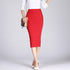Long pencil skirt women's sexy slim wrap hip skirt - ROUTINE FASHION