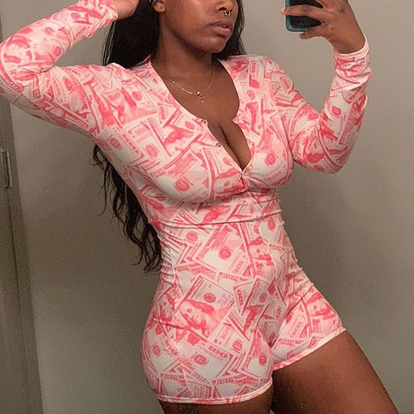 Sexy jumpsuit pajamas - ROUTINE FASHION