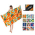 Double Sided Fleece Printed Beach Towel Microfiber Beach Towel - ROUTINE FASHION