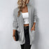 Women's Solid Color Pocket Sweater Women's Cardigan Coat - ROUTINE FASHION